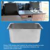 RV Kitchen Sink, 304 Stainless Steel Hand Wash Basin, 12.6x10.24x5.91in Single Bowl Hand Wash Basin with 40mm Drain Outlet for Boat Truck Motorhome Caravan view 2