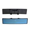 ULTECHNOVO Interior Rear View Mirror Wide Angle Anti-dazzling Curved Black Glass for Enhanced Visibility Installation for Various Car Models view 1