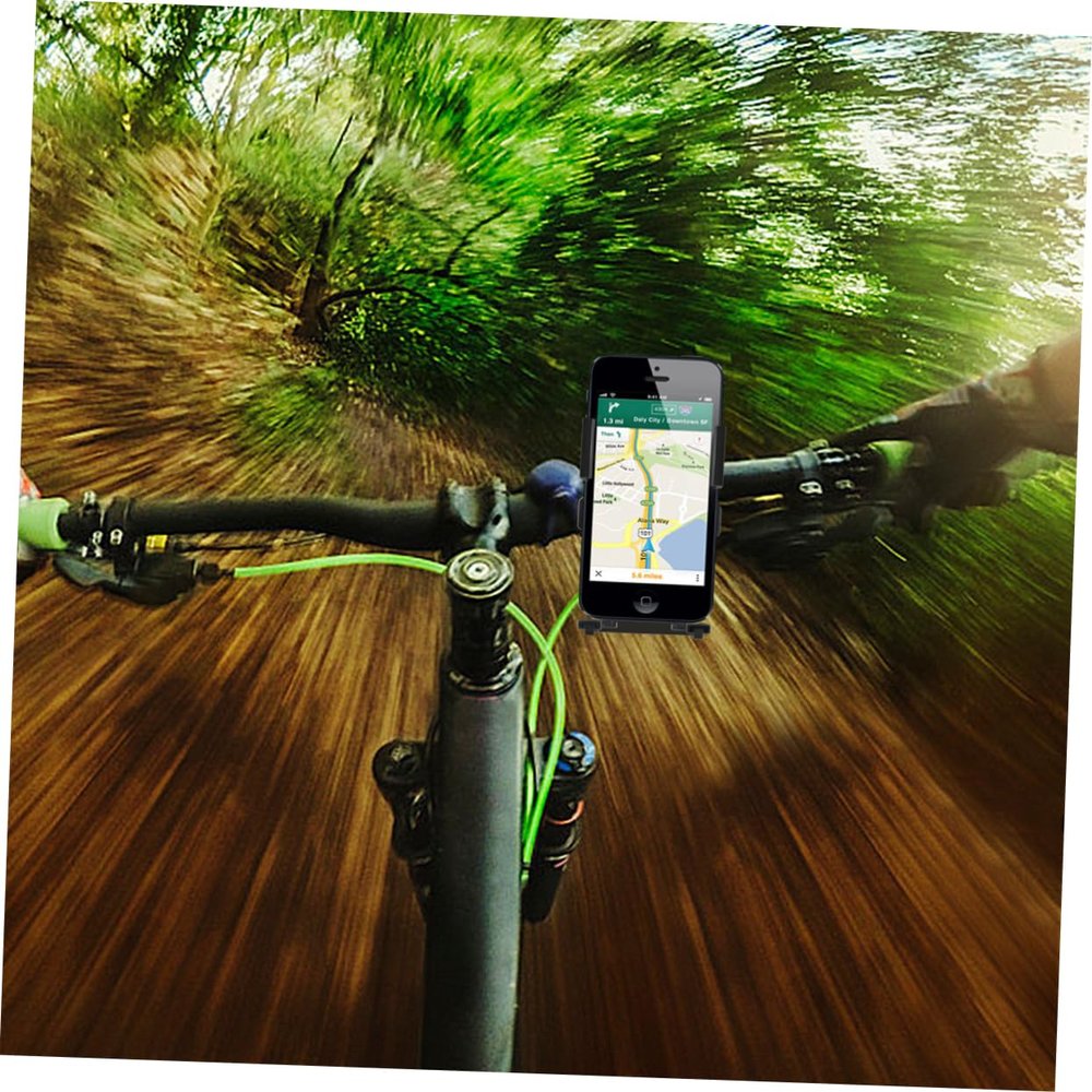 BELLIFFY Bike Phone Mount Handlebar Holder for Secure Shake Support Compatible Smartphones and Easy to Install Bike Accessories