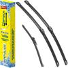 GSPSCN 22" 22" Front Windshield Wipers Blades & 12 Rear Wiper Set (3 Pack) view 1