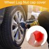 Partuto 20 Pcs Wheel Lug Nut Bolt Rims Tire Nut Screws Dust Cap Cover Nut Protection Silicone Multicolor 2.5x21x20.6mm view 3