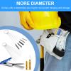 Auttoop Carburetor Cleaning Kit Carburetors Carbon Dirt Jet Remove Cleaner, Carb Cleaning Kit Stainless Steel 13 Cleaning Wires Set + 10 Cleaning Needles+ 5 Nylon Brushes+ 1 Sharp Pick view 4