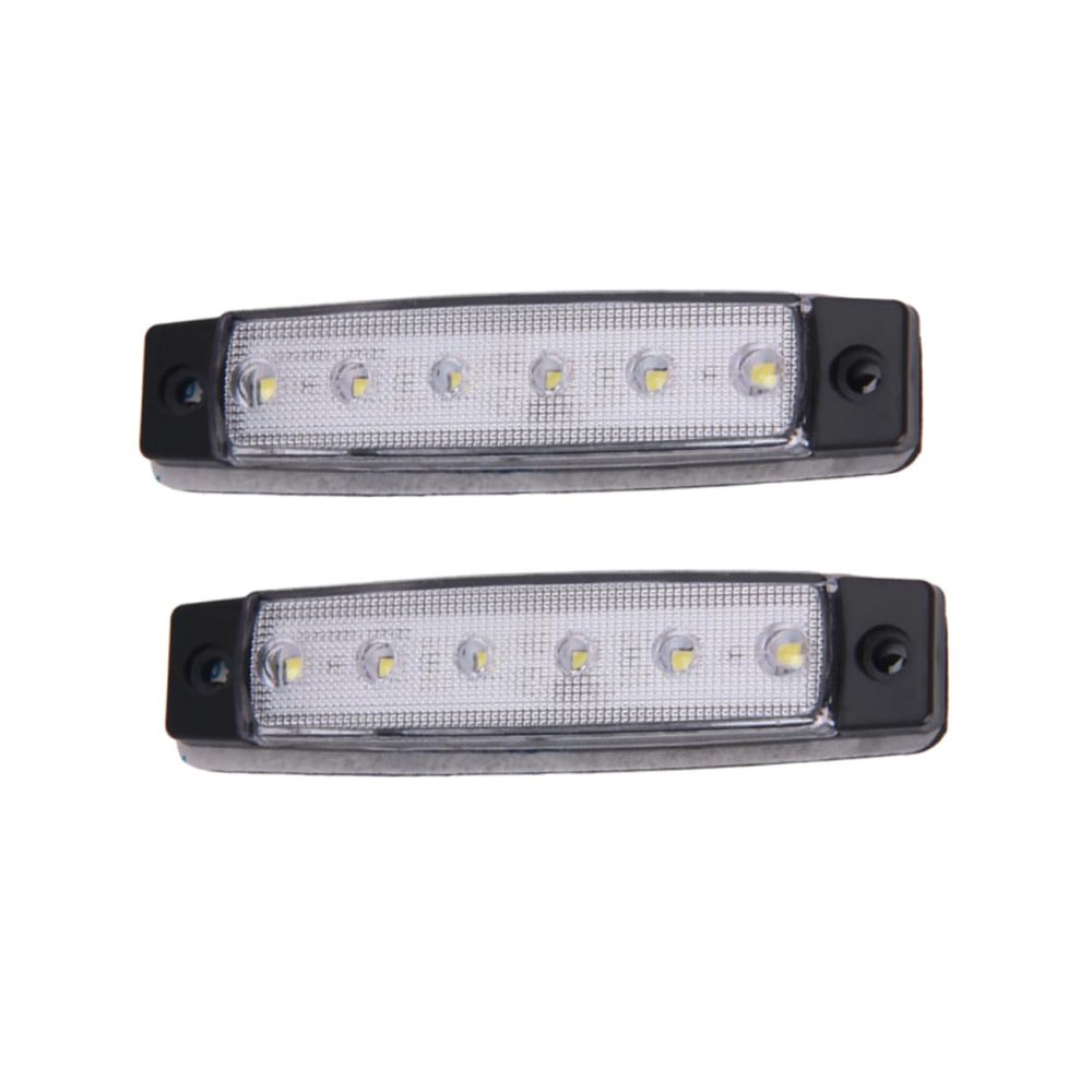 ULTECHNOVO 2pcs Led Truck Trailer Lights Side Marker Indicators Easy Install Bright Reliable