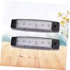 ULTECHNOVO 2pcs Led Truck Trailer Lights Side Marker Indicators Easy Install Bright Reliable view 4