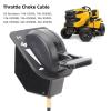Replacement Throttle Choke Cable 946-05098C for LT46 LT54 LX46 GX54 GT50 GT54 ST54 Lawn Tractor Compatible with 746-05098C 746-05098 Control Cable view 2