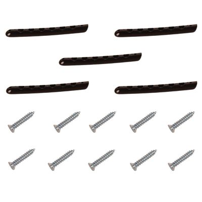 NEWBAILUN Wairau for Jeep for Wrangler 2007-2017 Jk 5X Door Grab Handle Tailgate Bar Trim Insert Cover Aluminum Black 5pc ZS00054D A0076A0026 SL1010