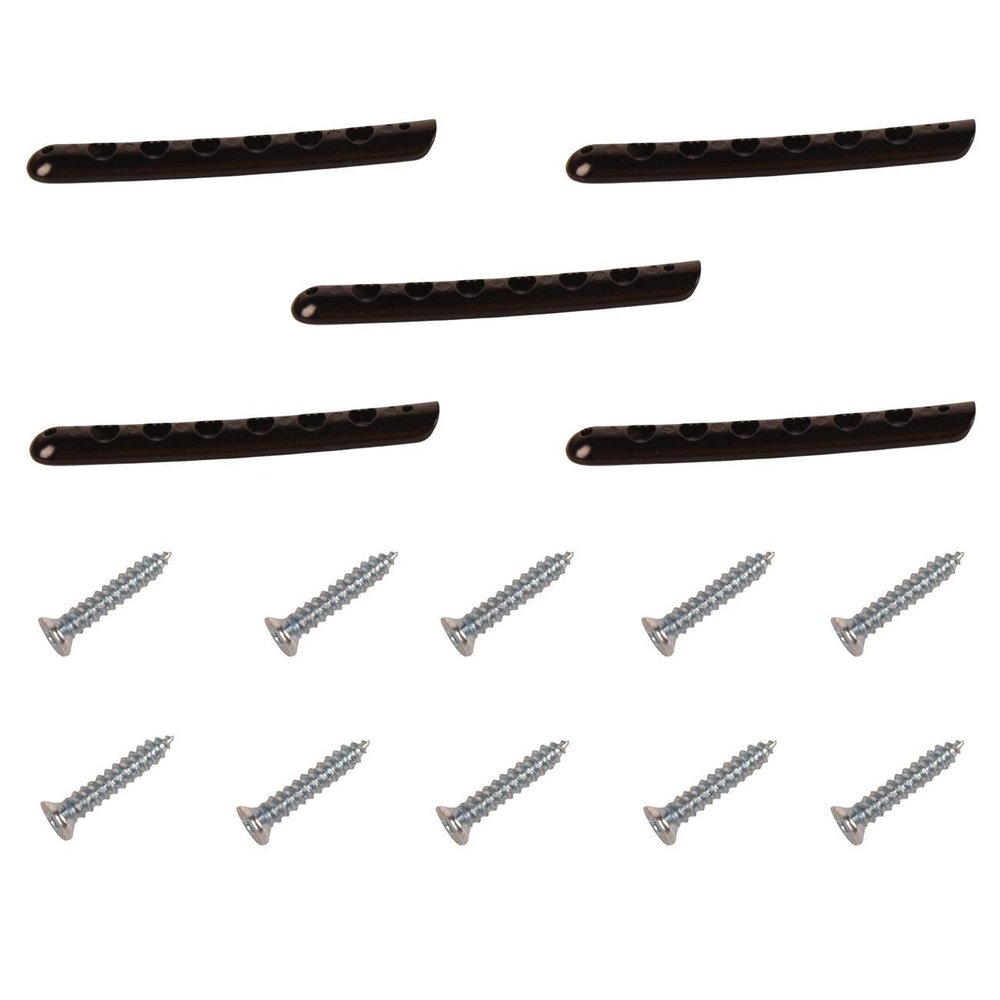 NEWBAILUN Wairau for Jeep for Wrangler 2007-2017 Jk 5X Door Grab Handle Tailgate Bar Trim Insert Cover Aluminum Black 5pc ZS00054D A0076A0026 SL1010