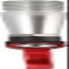 Edinstry Red Round Aluminum Alloy Track Racing Front Rear Bumper Screw on Tow Hook Trailer Ring Towing view 4