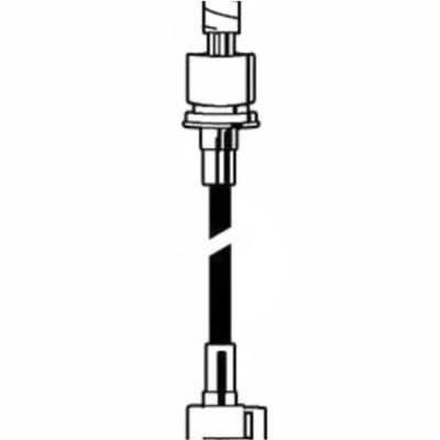 LORKDEEM Speedometer Cable for Ford Mustang II 1975-1978