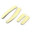 Bacar 1 Set Chrome ABS Plastic Motorcycle Curved Swingarm Frame Insert Set for Harley for Softail Models 08-up model Black view 2