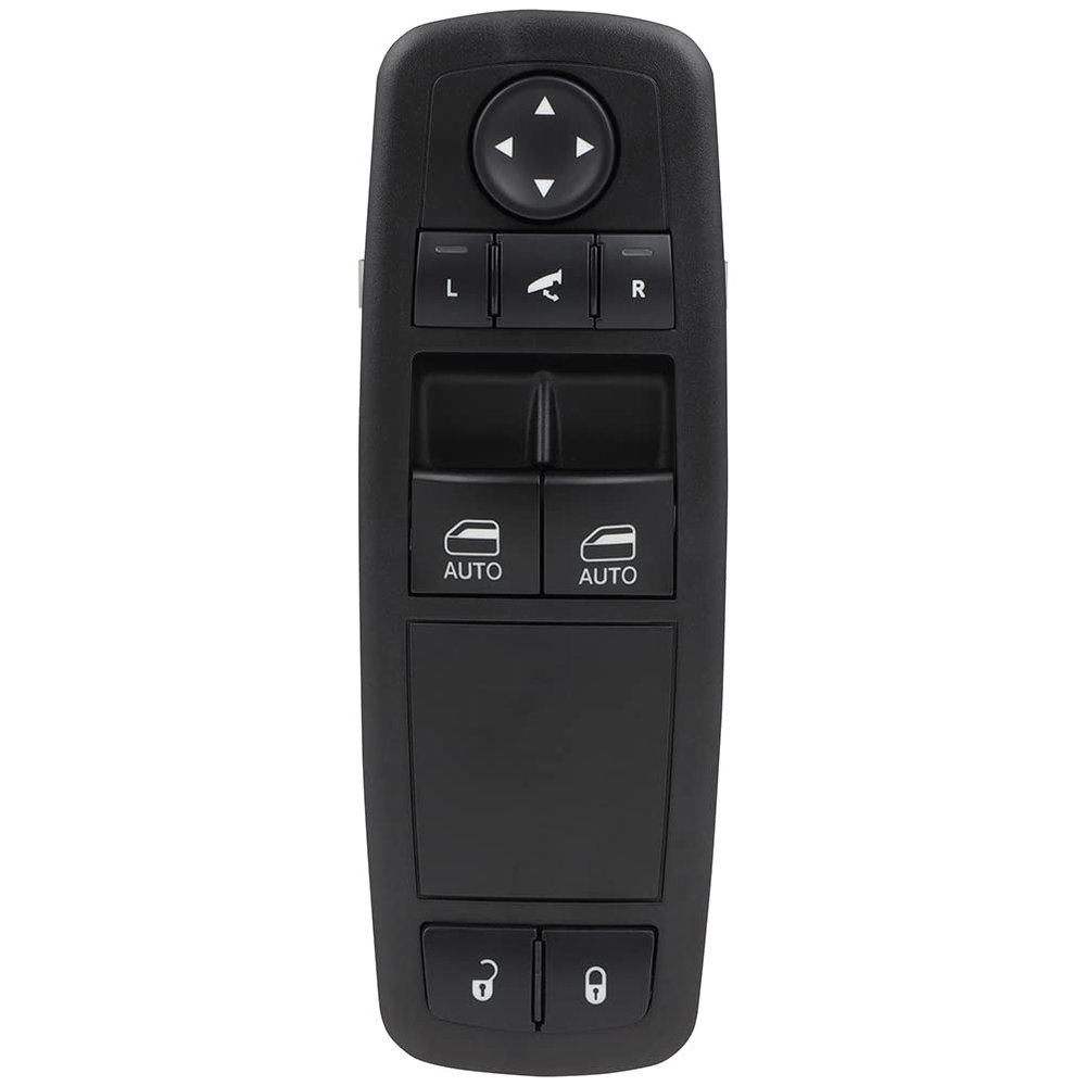 GFJEF Front Left Window Regulator Switch Fit for 2011-2012 for Ram for 1500 5.7L 2011-2012 for Ram for 1500 3.7L 68091001AB