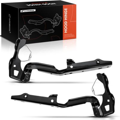 A-Premium Set of 2 Front Driver and Passenger Hood Hinges