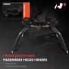 A-Premium Set of 2 Front Driver and Passenger Hood Hinges view 3