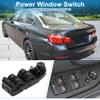 A ABSOPRO Power Window Switch No.61319122110 Window Control Switch for BMW 528i 2008-2010 Base 3.0L L6 - Gas Plastic Gray view 2