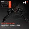 A-Premium Set of 2 Front Driver and Passenger Hood Hinges view 3