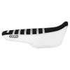 Enjoy Mfg Seat Cover - Compatible with Honda The 2022-2024 Grom 125 MSX125 MSX 125 (Color Side & Rib) #331 (White Side/Black top/White Ribs) view 2