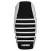 Enjoy Mfg Seat Cover - Compatible with Honda The 2022-2024 Grom 125 MSX125 MSX 125 (Color Side & Rib) #331 (White Side/Black top/White Ribs) view 3
