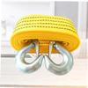 2pc Heavy Duty Car Tow Rope with Hooks, 3m Nylon Recovery Strap view 2