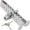 General Car Anti-Theft Brake Clutch Lock,Stainless Steel Car Security Protection Safety Portable Lock,Heavy Duty Car Brake Lock,Hidden Automobile Brake Throttle Pedal Lock with 3 Keys view 2