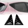 Car Rear Window Louver Shutter Trim Cover For Ford Fiesta MK8 2018-2024 view 1