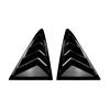 Car Rear Window Louver Shutter Trim Cover For Ford Fiesta MK8 2018-2024 view 3