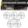 Anxingo 5Pcs 698781 O-Ring Float Bowl Carburetor Gasket, Replacement for Nikki Carburetor Lawn Mowers, Replaces 698781 view 4