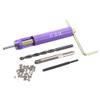 50pcs Stainless Steel Coiled Wire Thread Inserts Kit, Improve Connection Strength and Fatigue, Prevent Screw Loosening with Steel Helical Inserts, for Easy Maintenance and view 1