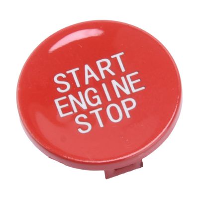 beler Red ABS Car Start Stop Engine Push Button Cover Trim Fit for BMW F40 F44 G20 Z4 G29 X5 G05 X6 G06 X7 G07
