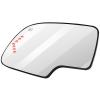 OCPTY Left Side Replacement Mirror Glass Fit for 2003-06 For Chevy Silverado 1500 2007 Silverado 1500 Classic Heated Turn Signal 88944391 view 2