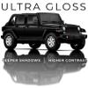 VViViD+ Ultra Gloss Black Metallic Diamond Crystal Vinyl Car Wrap (1.5ft x 5ft) view 4
