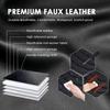 GEMPEROR Car Seat Covers for Chevy Traverse 2016-2025 | Waterproof Breathable Faux Leather Cushions Anti-Slip Seat Covers Black White, Front Set view 4