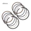 AYDCMC 2pc Motorcycle Piston Rings 49mm 49.25mm 49.5mm 49.75mm 50mm Compatible with XV250 XV250U 66 88-90 XV 250 Engine Parts(STD) view 2