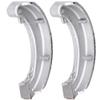 OCPTY Semi-metallic Brake Shoes Rear 315 Fits for Honda ATC250SX 1985-1987 1 pair brake pads view 2