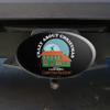 GRAPHICS & MORE Christmas Vacation Crazy About Christmas Oval Tow Hitch Cover Trailer Plug Insert 2" view 2