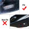 Cnwaga3 Under Side Rearview Mirror Lamp White Car Puddle Light LED for Freelander/Discovery for Range Rover for Range Rover Sport for Volvo S60/S80 MK1 V70 MK2 XC70 MK2 XC90 MK1 view 2