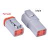 4 Pin Connector DT06-4S DT04-4P Male Or Female Automotive Connector Automotive Sealed Socket(Male with Pin) view 3