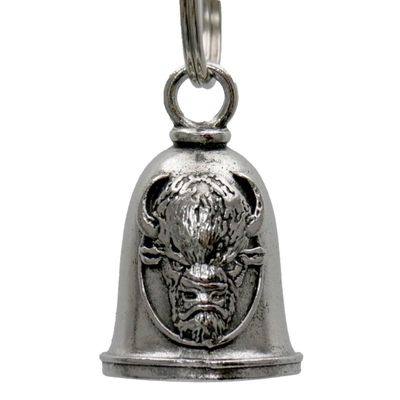 Milwaukee Leather Good Luck Bells for Motorcycles w/Key Ring-Key Chain Accessory for Bikers - One Size