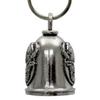Milwaukee Leather Good Luck Bells for Motorcycles w/Key Ring-Key Chain Accessory for Bikers - One Size view 3