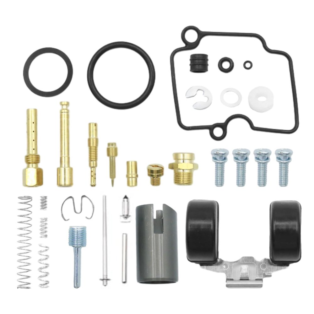 Anxingo VM22 Carburetor Repair Kit, Replacement for YM YBR125 JYM125 Motorbikes with Gasket Floats Jets