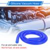 VekAuto 1 Pcs Silicone Vacuum Tubing Hose 5Ft 3/8" 10mm ID 2mm Thickness Automotive Vacuum Line High Temperature Blue 130PSI Max Pressure view 2