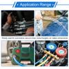 VekAuto 1 Pcs Silicone Vacuum Tubing Hose 5Ft 3/8" 10mm ID 2mm Thickness Automotive Vacuum Line High Temperature Blue 130PSI Max Pressure view 3