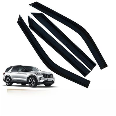 LETINGFAR Window Visors Rain Guards for Ford Explorer 2020 2021 2022 2023 2024 2025 Accessories, Wind Deflectors Vent Shades for Ford Explorer