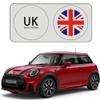 Windshield Sun Shade for 2007-2026 Mini Cooper Countryman, Fits R55 R56 R57 R58 R59 R60 R61 F54 F55 F56 F60, 240T Reflective Sun Visor Protector, Blocks UV Rays & Sun Heat view 1