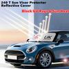 Windshield Sun Shade for 2007-2026 Mini Cooper Countryman, Fits R55 R56 R57 R58 R59 R60 R61 F54 F55 F56 F60, 240T Reflective Sun Visor Protector, Blocks UV Rays & Sun Heat view 2