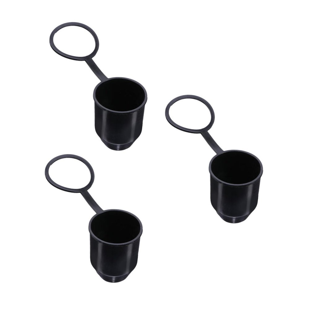 BUGUUYO Towing Hitch Covers Set 3 Pcs Hitch Ball Cap Head Protective Cover Retaining Ring