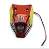 KEBEILEE Redesign Headlights For LOSI Promoto-MX Motorcycle 1:4 (Red) view 1