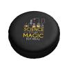 Science It's Like Magic But Real Spare Tire Cover Waterproof Dustproof Portable Tyre Cover, for RV, SUV, Truck, Trailer 15 inch view 3