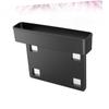OUNONA Multi-Function Car Storage Organizer Box Convenient Slot Design for Bottles Phones and More Easy Installation Seat Gap Cars and Suvs Black view 3