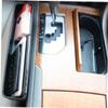 OUNONA Multi-Function Car Storage Organizer Box Convenient Slot Design for Bottles Phones and More Easy Installation Seat Gap Cars and Suvs Black view 4
