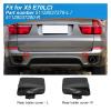 Left Or Right Rear Bumper Tow Hook Trailer Cover Cap for BMW X5 E70LCI Series 2007-2013 51128037279 51128037280 Hauling Eye Lid Replacement Parts(Right Side) view 3